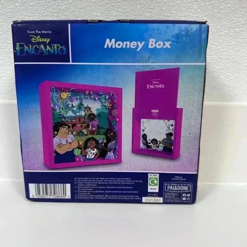 Disney Encanto Money Box, Paladone, Kids, One Size, Pink - Picture 3 of 14